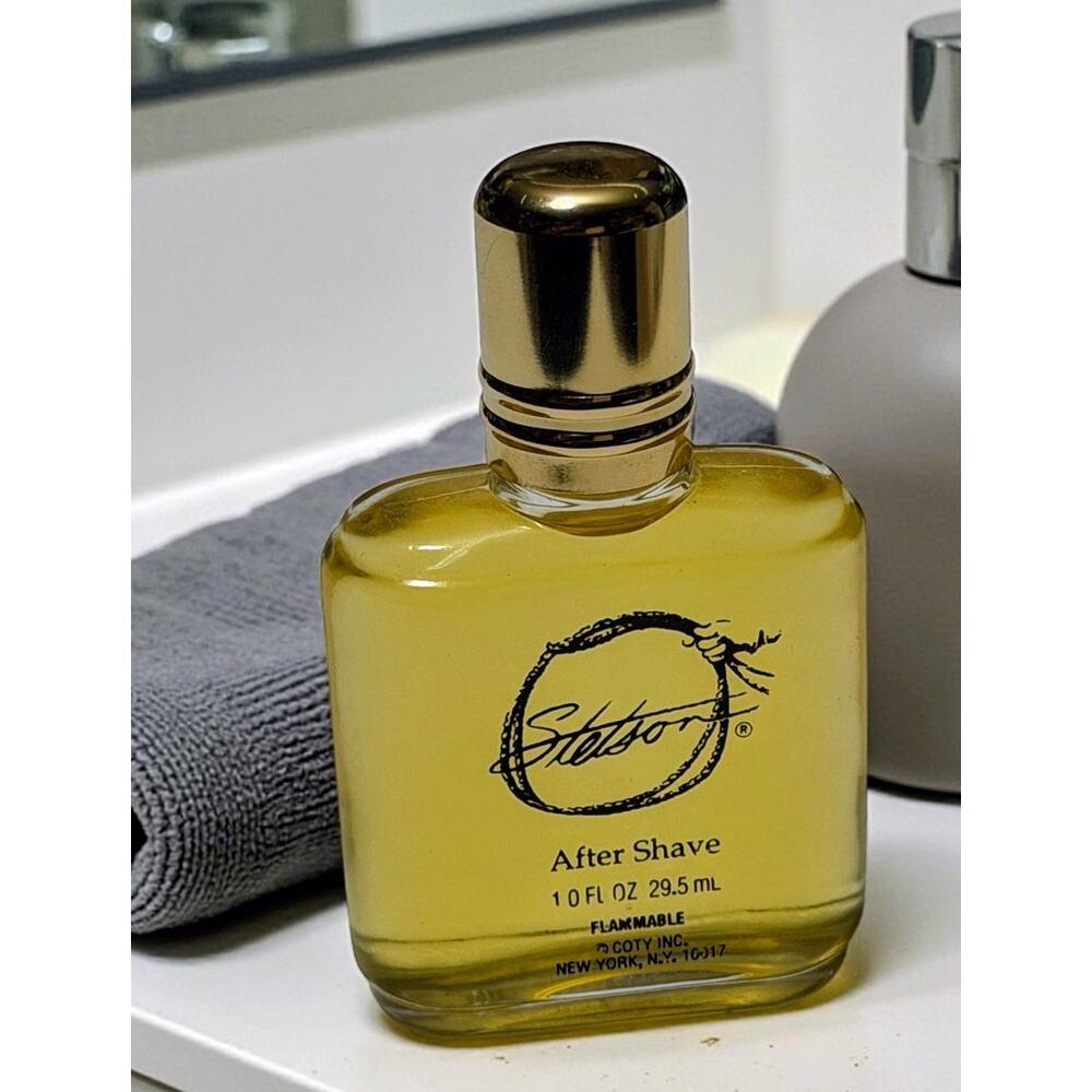 Vintage Stetson After Shave 1 oz 29.5 ml Coty Full Bottle Splash